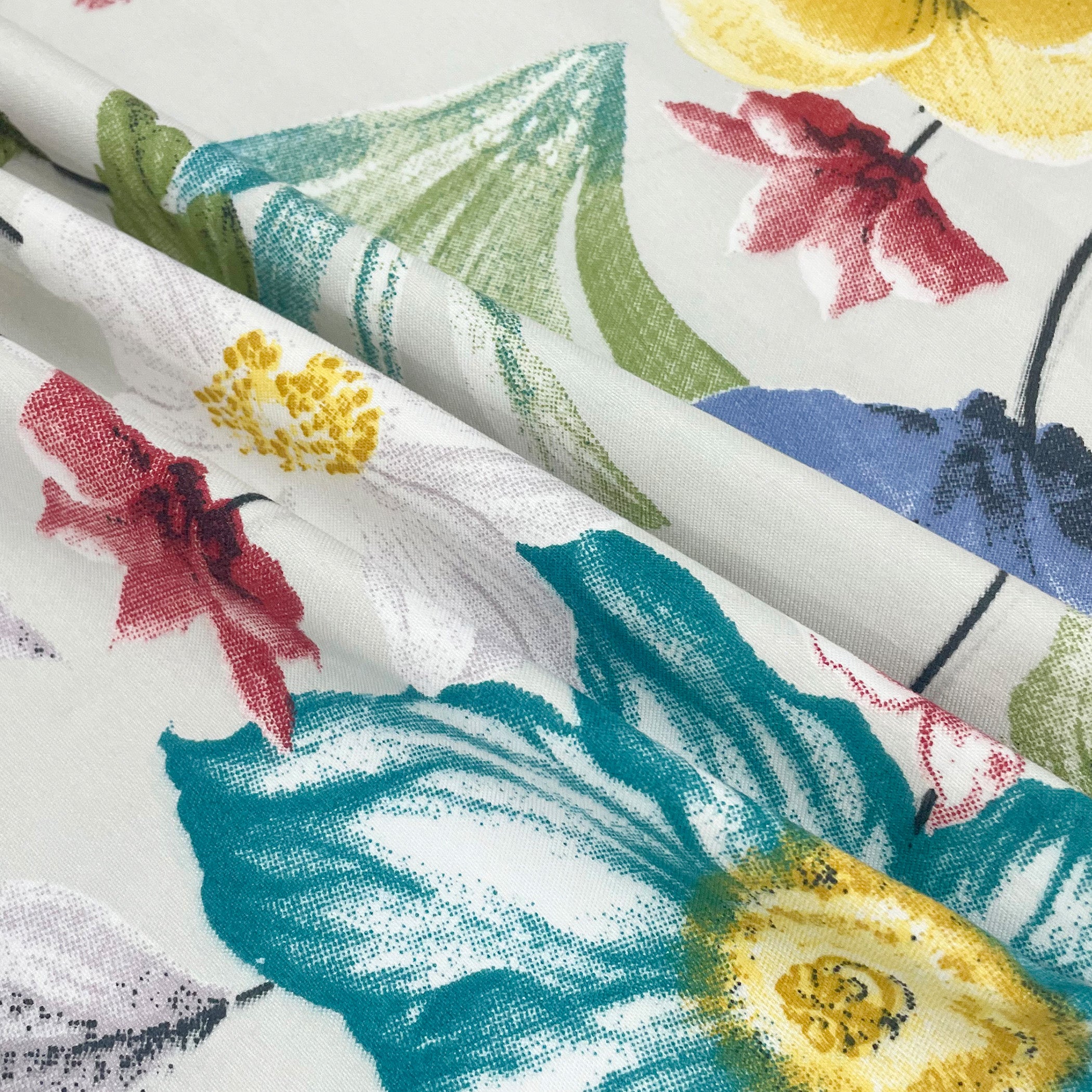 Botanical Bloom Multicolour 200 TC Blended Cotton Bedsheet Set with Pillow Cover
