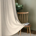 Taupe Serenity 250 GSM Polyester 100% Blackout Eyelet Curtain