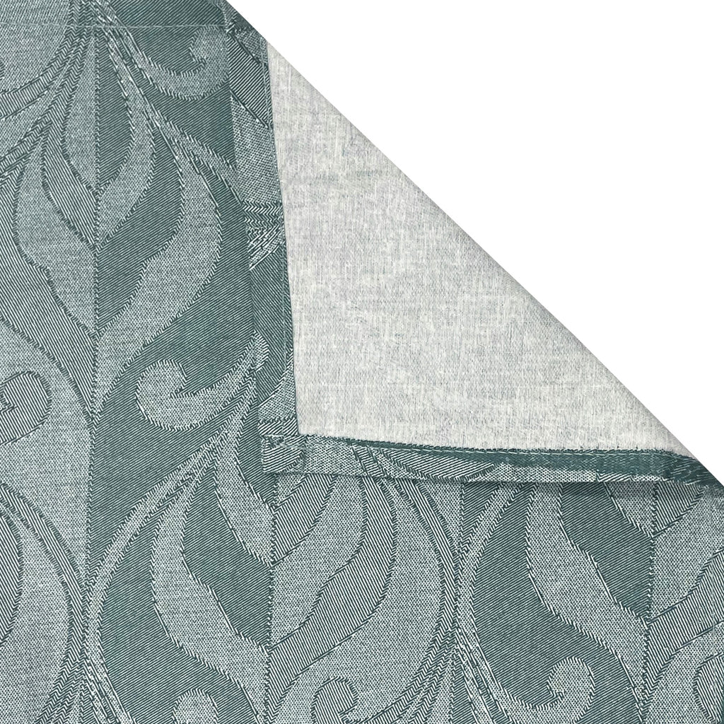 Heather Fern - 210TC Blue Cotton King Fitted Bedsheet (72x78x10 Inches)