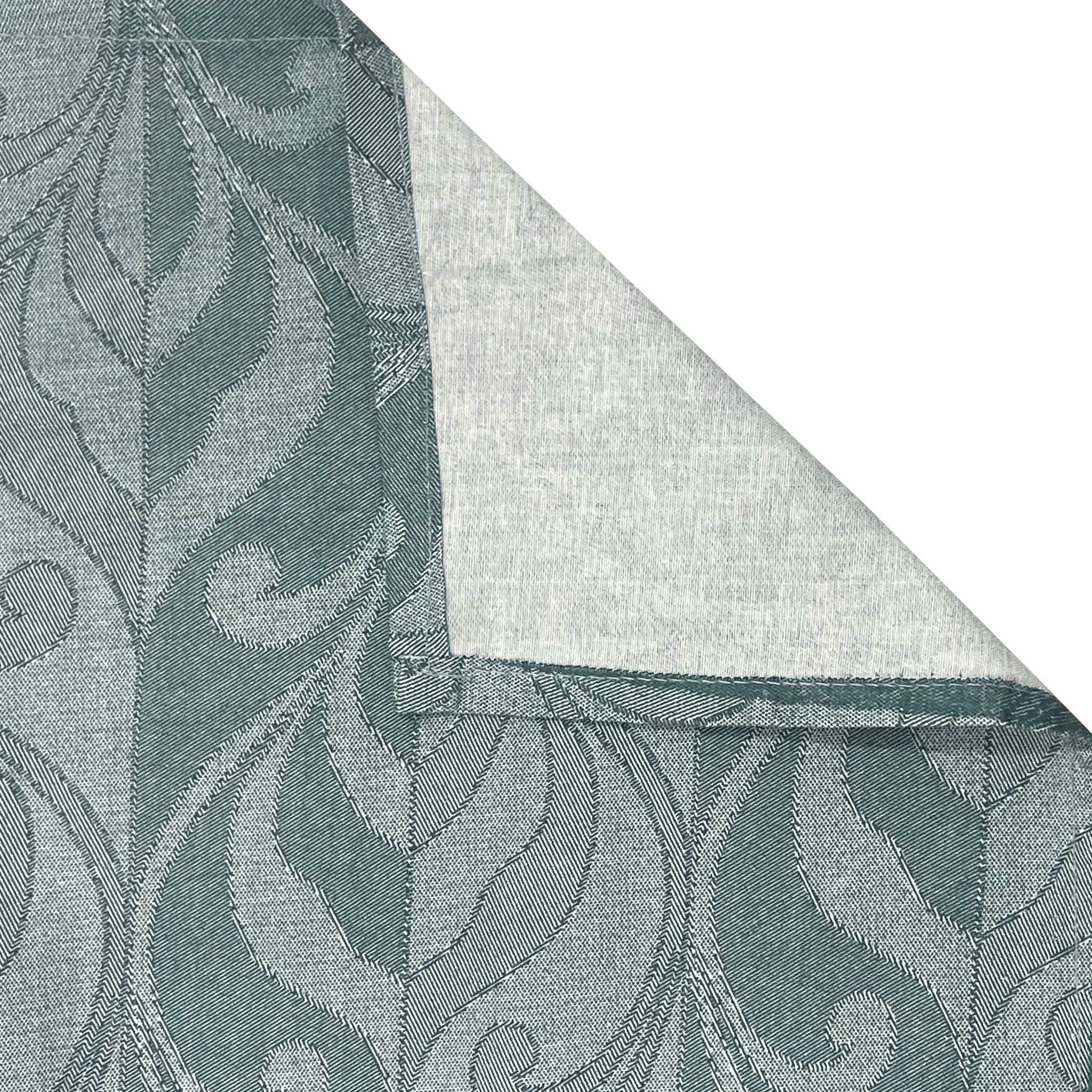 Heather Fern - 210TC Blue Cotton King Fitted Bedsheet (72x78x10 Inches)