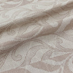 Peach Fern - 210TC Pure Cotton King Fitted Bedsheet (72x78x10 Inches)