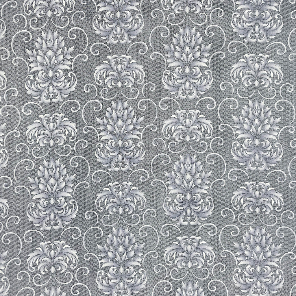 Lavender Swirl - 210TC Pure Cotton Queen Fitted Bedsheet (60x73x10 Inches)