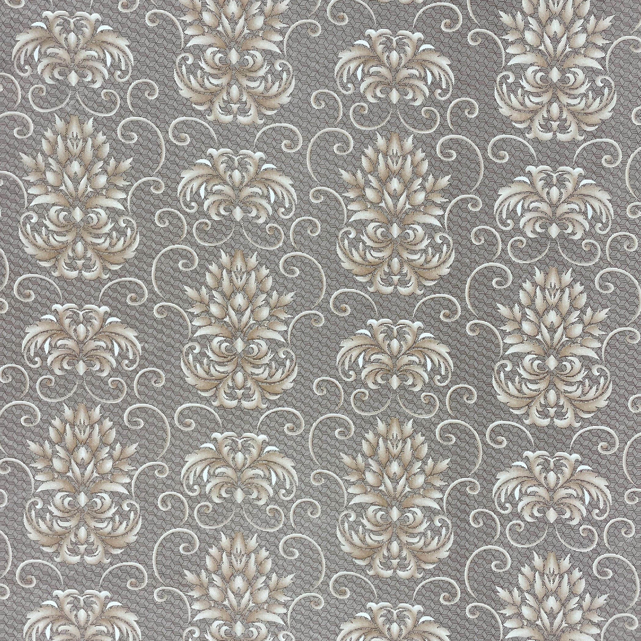 Brown Swirl - 210TC Pure Cotton King Fitted Bedsheet (72x78x10 Inches)