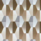 Beige Hex - 210TC Pure Cotton King Fitted Bedsheet (72x78x10 Inches)