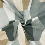 Grey Hex - 210TC Pure Cotton King Fitted Bedsheet (72x78x10 Inches)
