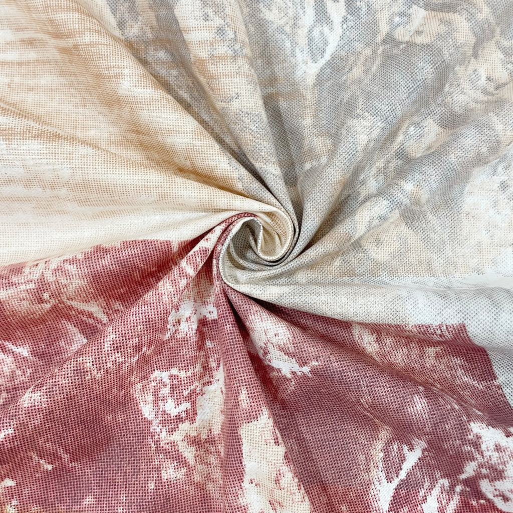 Rose Matrix - 210TC Pure Cotton King Fitted Bedsheet (72x78x10 Inches)