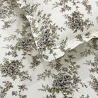 Grey Charm - 250TC Pure Cotton Super King Bedsheet (108x108 Inches)
