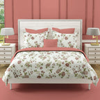 Peony Grace - 250TC Pure Cotton Double Queen (90x100 Inches)