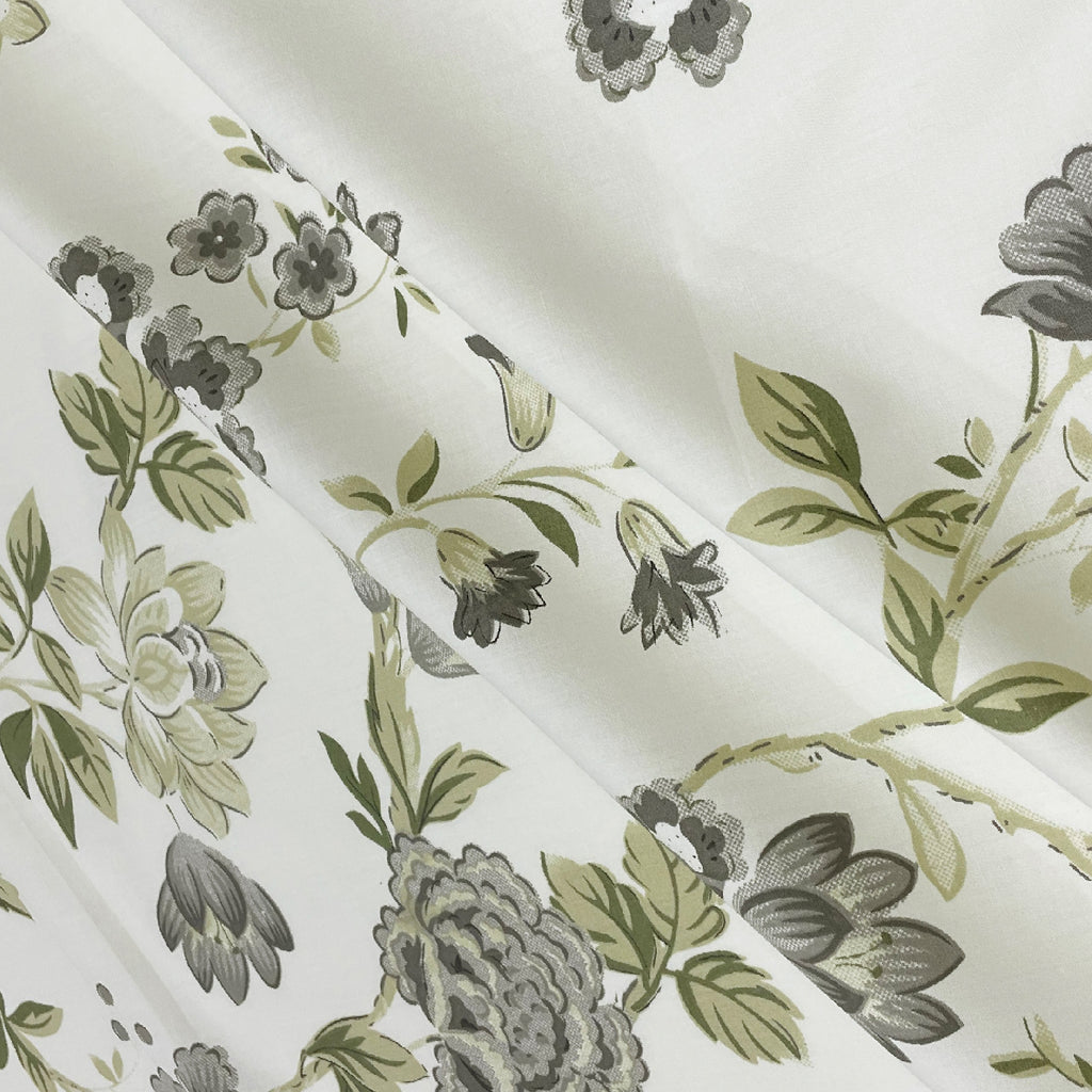 Olive Grace - 250TC Pure Cotton Double Queen (90x100 Inches)