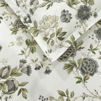 Olive Grace - 250TC Pure Cotton Double Queen (90x100 Inches)