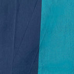Coastal Current - Yarn-Dyed Turquoise Stripe King Fitted Bedsheet (72x78x10 Inches)