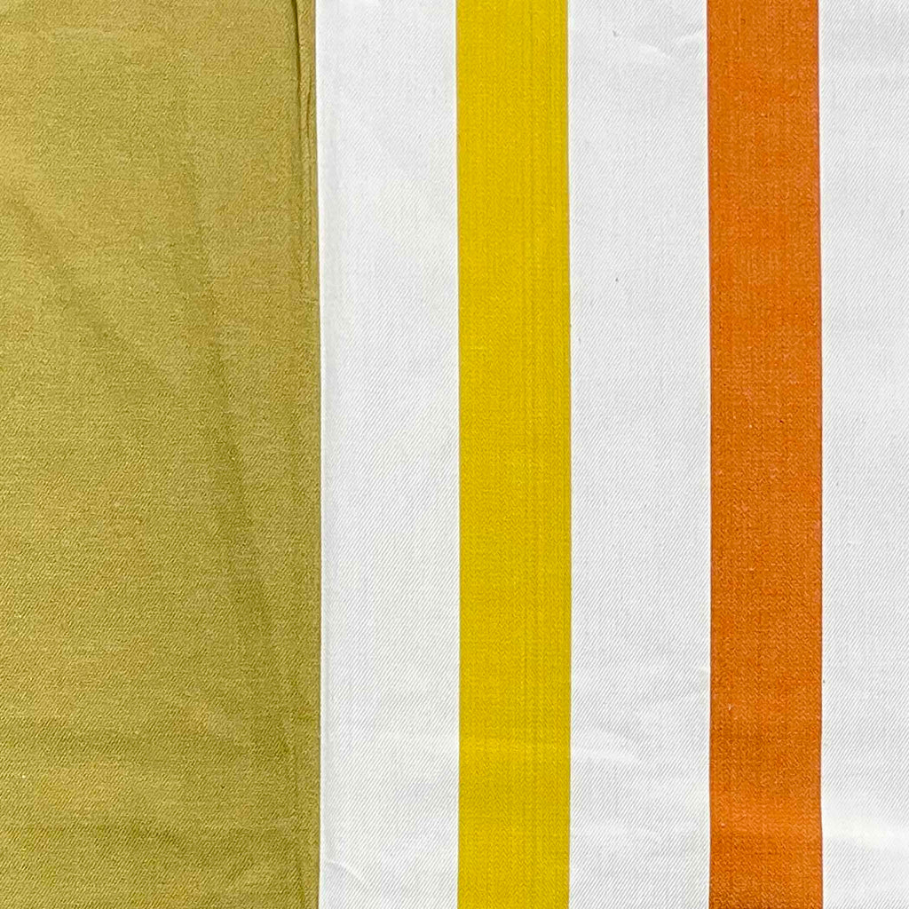 Spring Stripes - Yarn-Dyed Vibrant King Fitted Bedsheet (72x78x10 Inches)