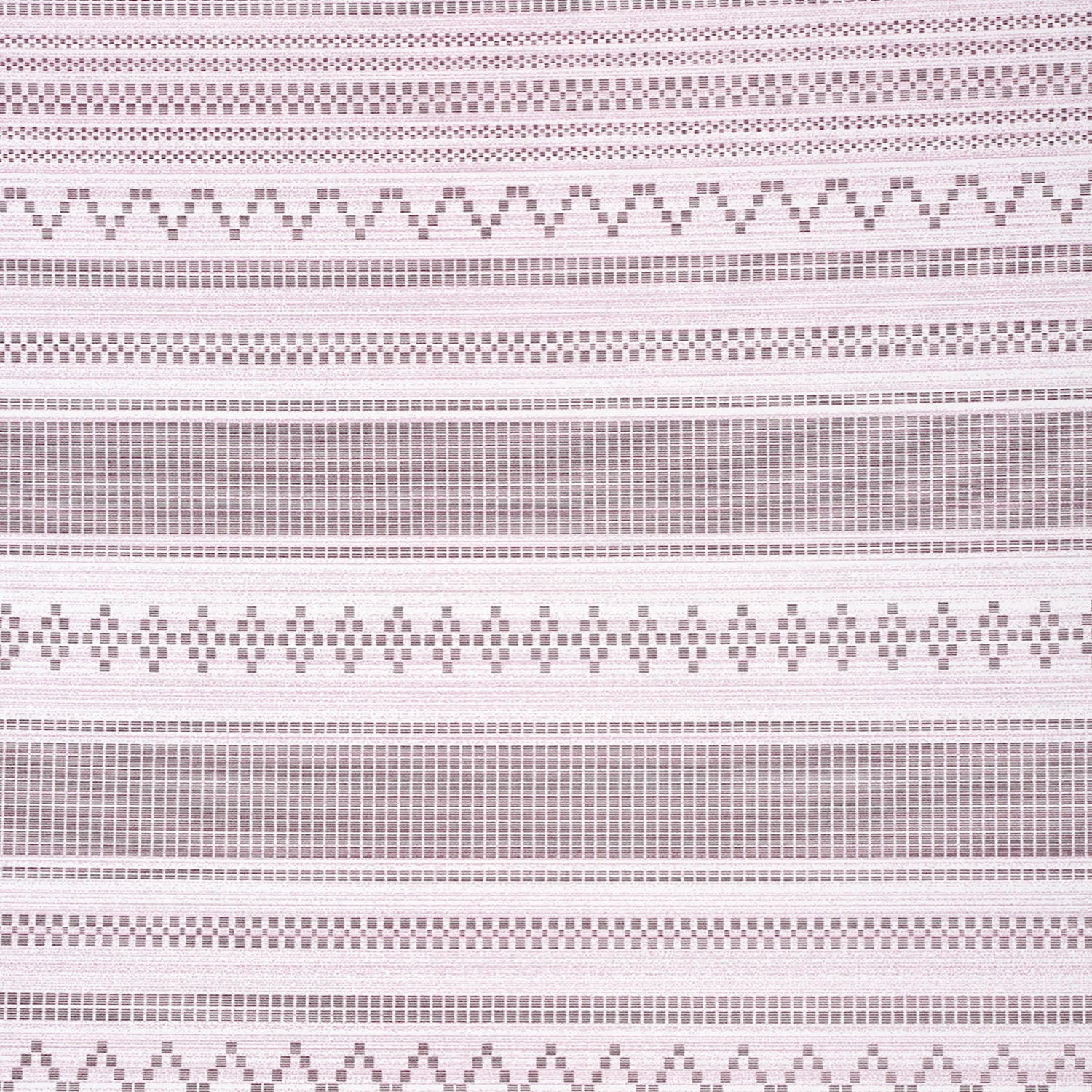 Soft Lavender Striped King Fitted Bedsheet with 2 Pillow Covers 200TC - Minimal & Elegant Design (72x78x10 inches)