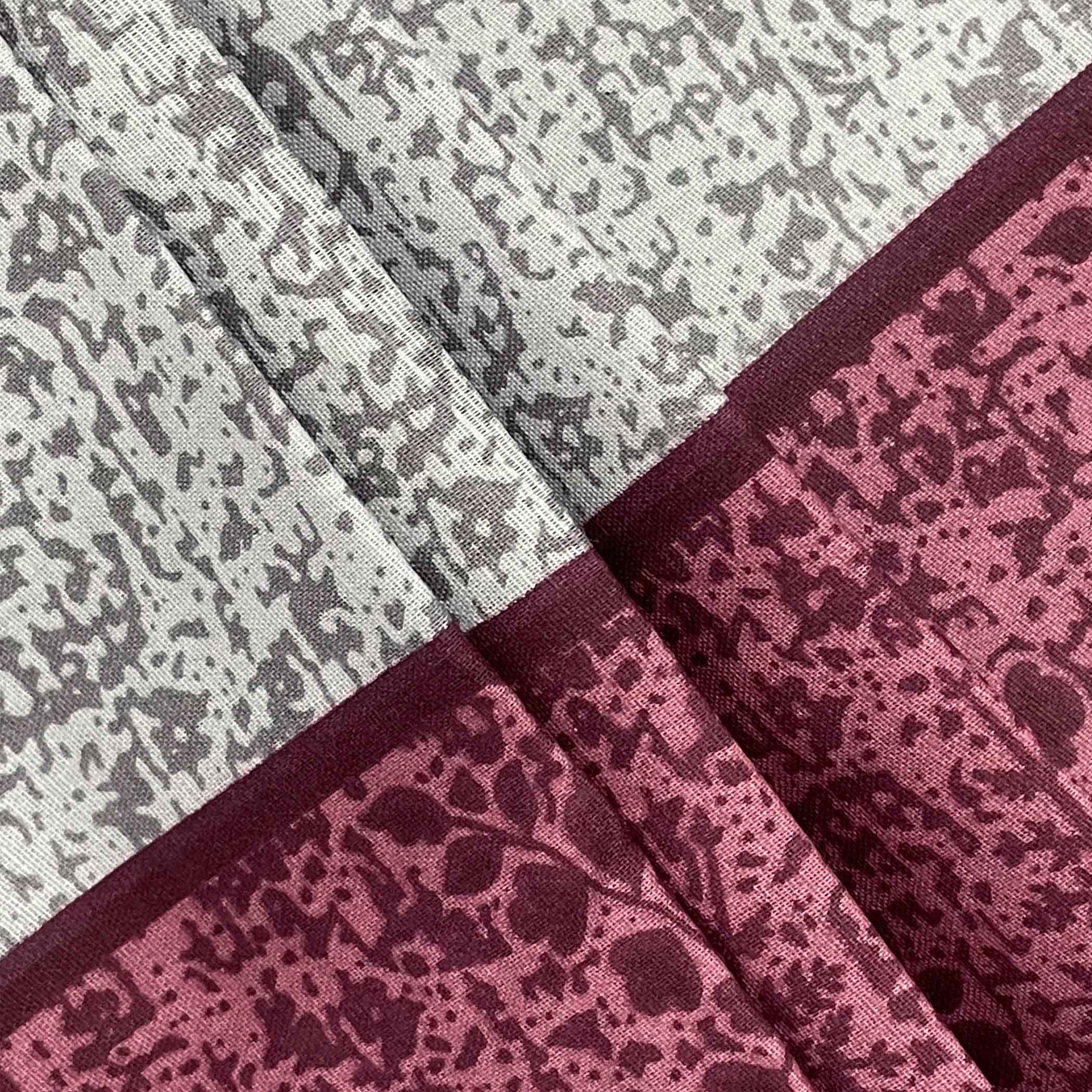 Lavender Charm - 160TC Pure Cotton King Fitted Bedsheet (72x78x10 Inches)