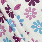 Winter Meadow - 160TC Pure Cotton King Fitted Bedsheet (72x78x10 Inches)