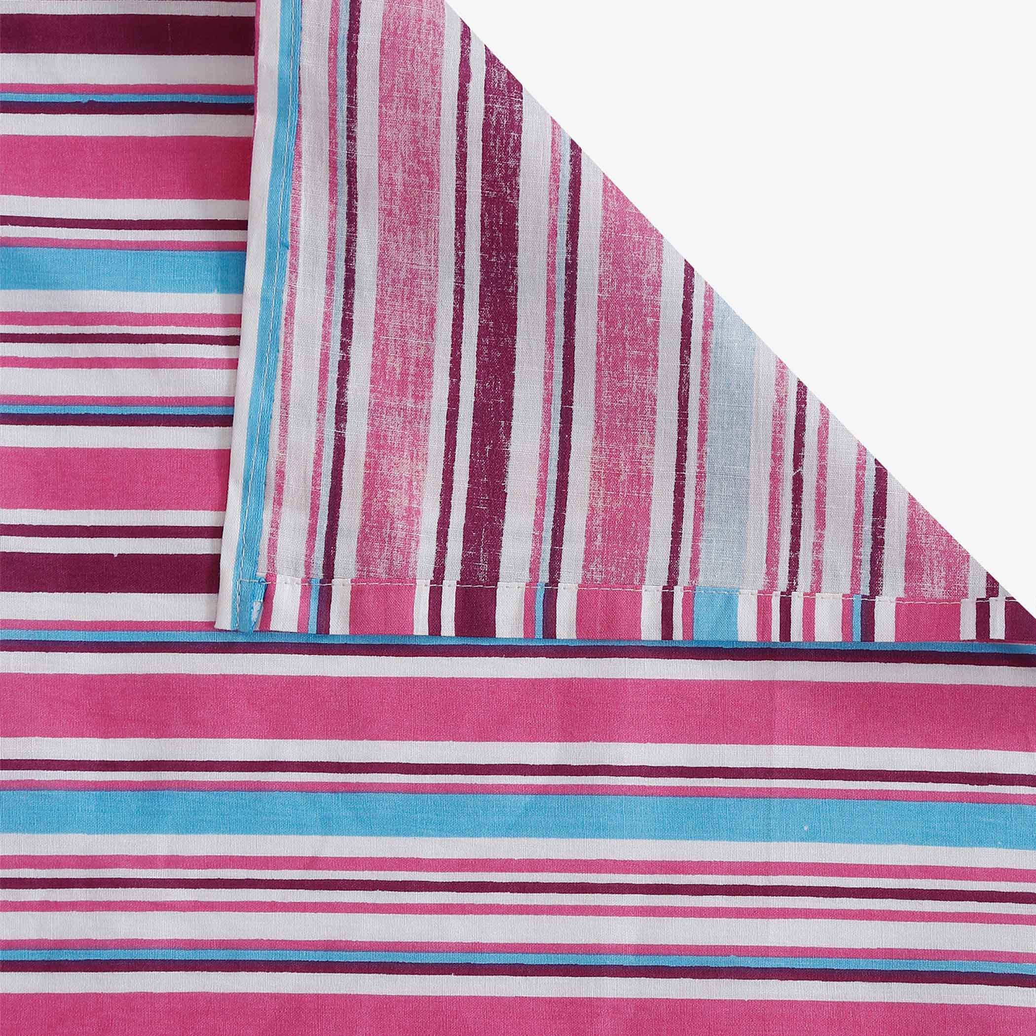 Winter Meadow - 160TC Pure Cotton King Fitted Bedsheet (72x78x10 Inches)