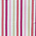 Blush Harmony Stripe 240 TC Pure Cotton Bedsheet Set with Pillow Cover
