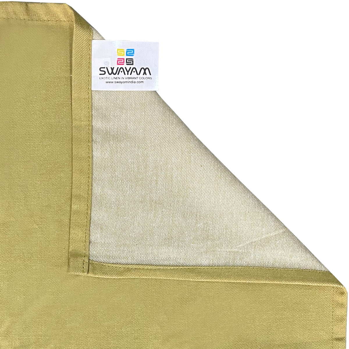 Olive Rainbow Stripe 240 TC Pure Cotton Bedsheet Set with Pillow Cover