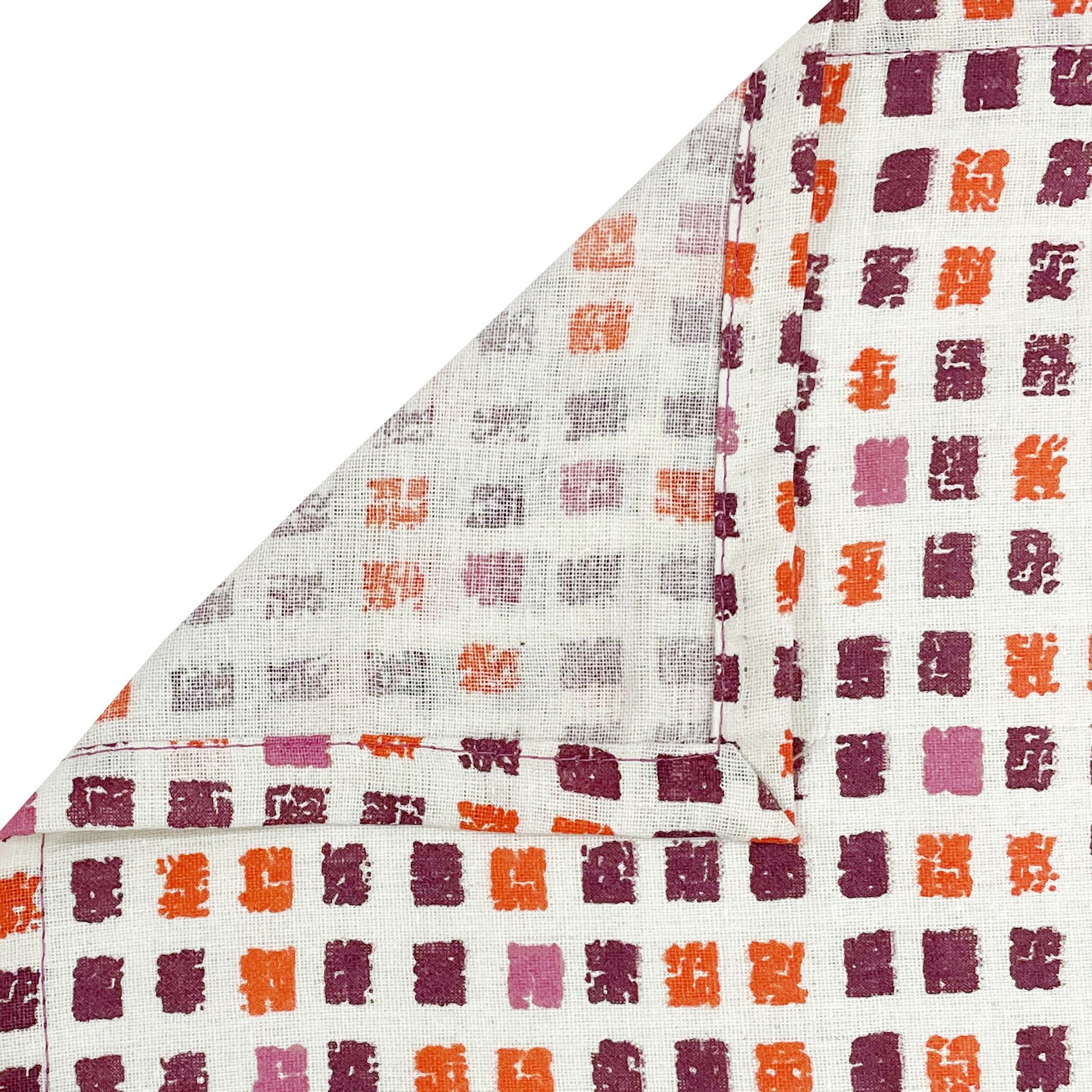 Terracotta Maze 120 TC Pure Cotton Bedsheet Set with Pillow Cover