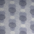 Lavender Medallion Symphony 120 TC Pure Cotton Bedsheet Set with Pillow Cover