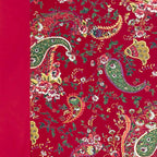 Floral Printed Maroon Regular Cushion Cover - Set of 5