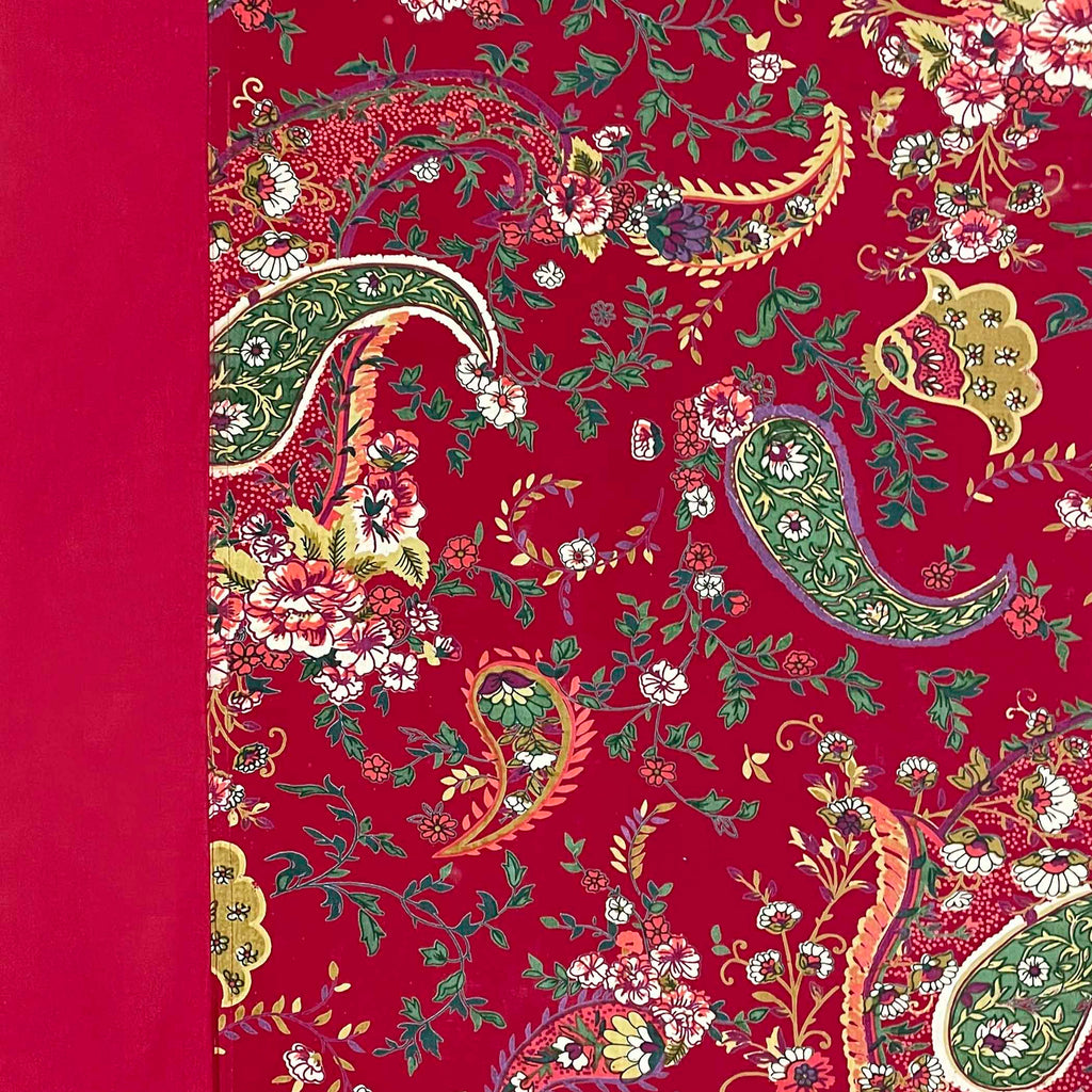 Floral Printed Maroon Extra Large Cushion Covers - Set of 5