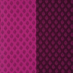 Magenta Mirage - Ethnic Buti 200TC Cotton Single Bedsheet (60x90 Inches)