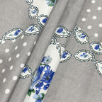 Misty Manor Paisley - European Grace 144TC Roto Cotton Single Bedsheet (60x90 Inches)