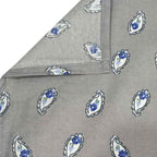 Misty Manor Paisley - European Grace 144TC Roto Cotton Single Bedsheet (60x90 Inches)