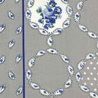 Misty Manor Paisley - European Grace 144TC Roto Cotton Single Bedsheet (60x90 Inches)