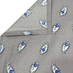 Misty Manor Paisley - European Grace 144TC Roto Cotton Single Bedsheet (60x90 Inches)