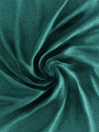 Solid Teal Green Thermal Single Bedsheet with Matching Pillow Cover (60x90 inches)