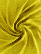 Solid Yellow Thermal Single Bedsheet with Matching Pillow Cover (60x90 inches)