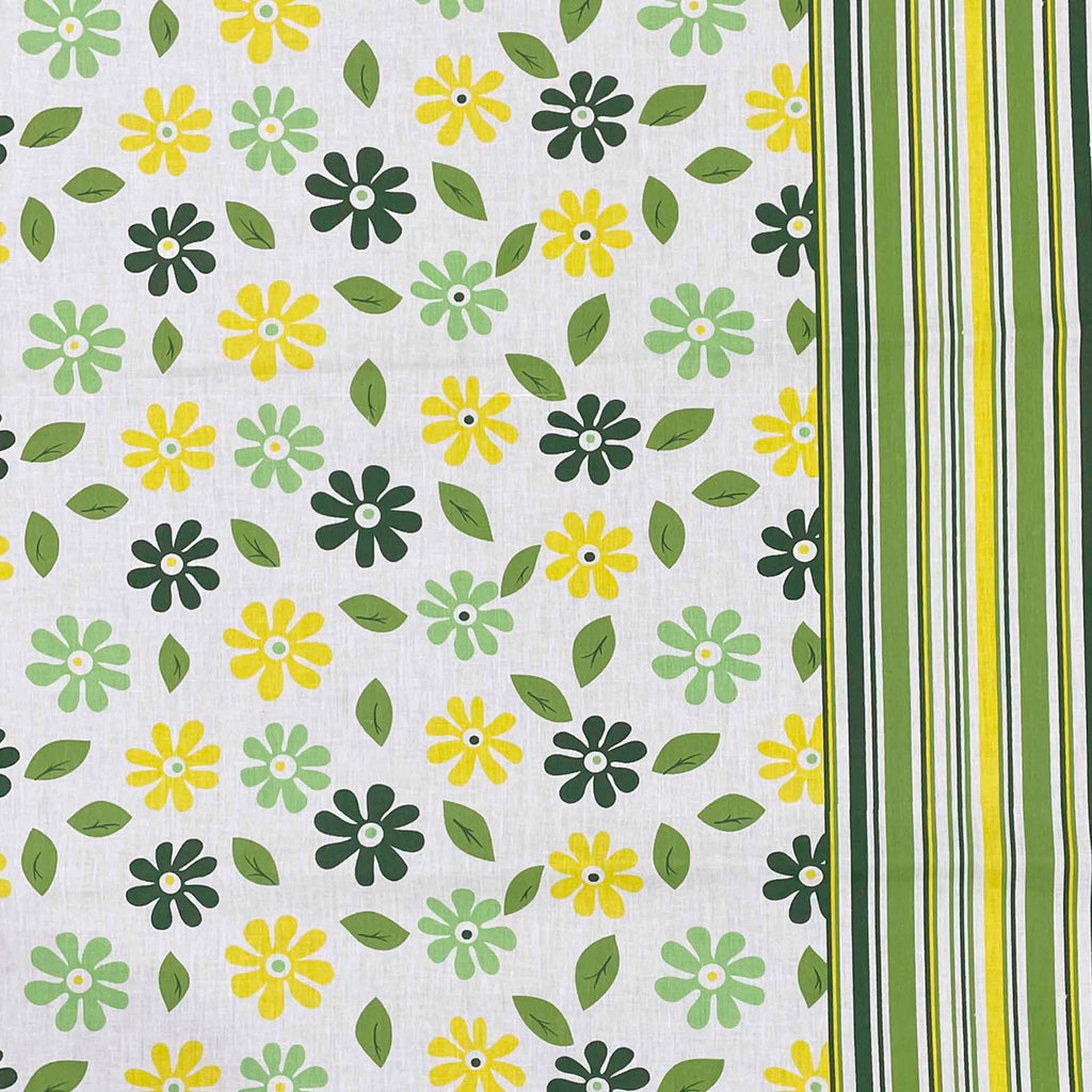 Spring Meadow - 160TC Pure Cotton Single Bedsheet (60x90 Inches)