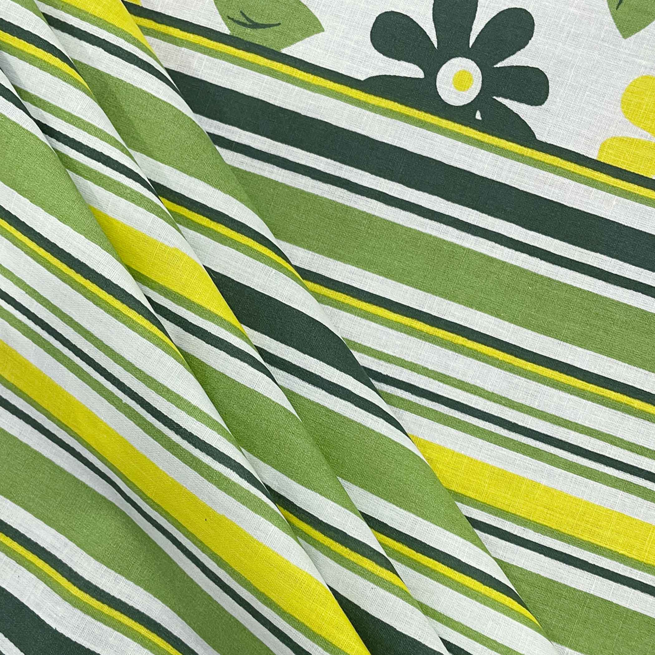 Spring Meadow - 160TC Pure Cotton Single Fitted Bedsheet (36 x 90 x 10 Inches)