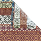 Brown Heritage - 160TC Pure Cotton Single Bedsheet (60x90 Inches)