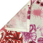 Red Meadow - 160TC Pure Cotton Single Fitted Bedsheet (36 x 78 x 10 Inches)