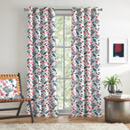 Ivory Fashion Boutique 240 GSM Polyester 80% Blackout Eyelet Curtain
