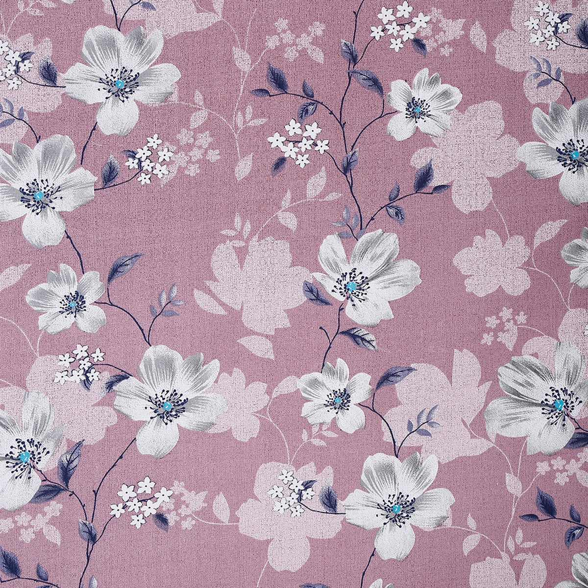 Sage Magnolia Garden 144 TC Pure Cotton Bedsheet Set with Pillow Cover