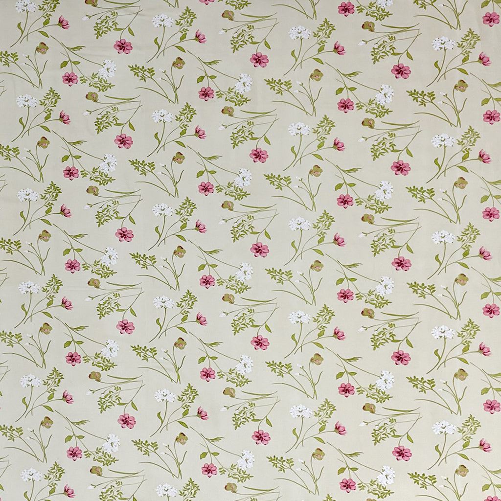Brown Botanical Printed Microfiber Double Queen Bedsheet with Pillow cover