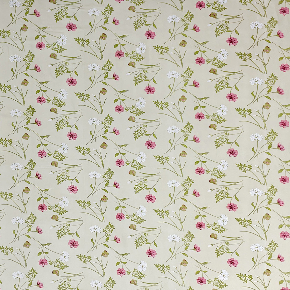 Brown Botanical Printed Microfiber Double Queen Bedsheet with Pillow cover