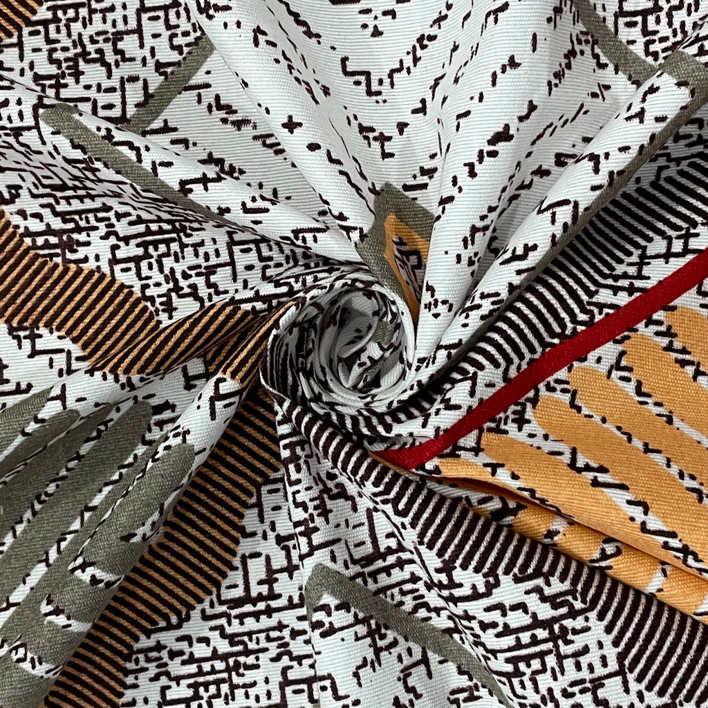 Tribal Mosaic Diamond Double Queen Bedsheet - Vibrant Multicolor Geometric Charm