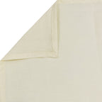 Ivory Black Pebble Waves 144 TC Pure Cotton Bedsheet Set with Pillow Cover