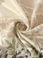 Ivory Coral Vintage Bouquets 240 TC Pure Cotton Bedsheet Set with Pillow Cover