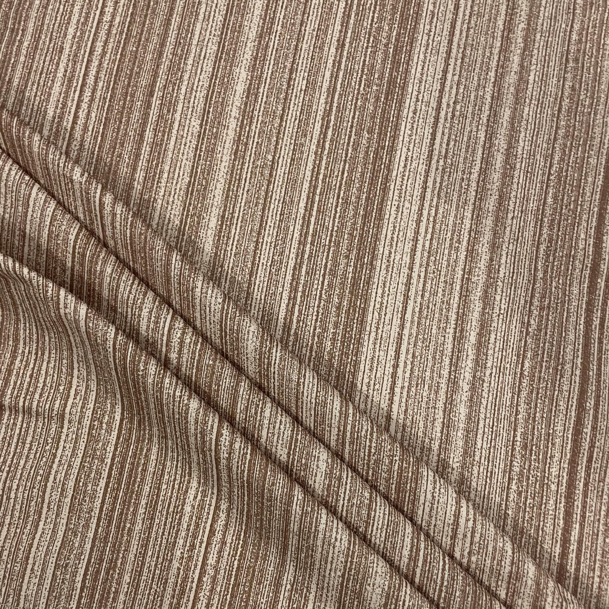 Mocha Ornamental Links 250 TC Pure Cotton Bedsheet Set with Pillow Cover