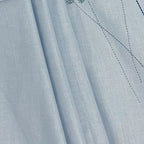 Powder Blue Dandelion Whispers 240 TC Pure Cotton Bedsheet Set with Pillow Cover