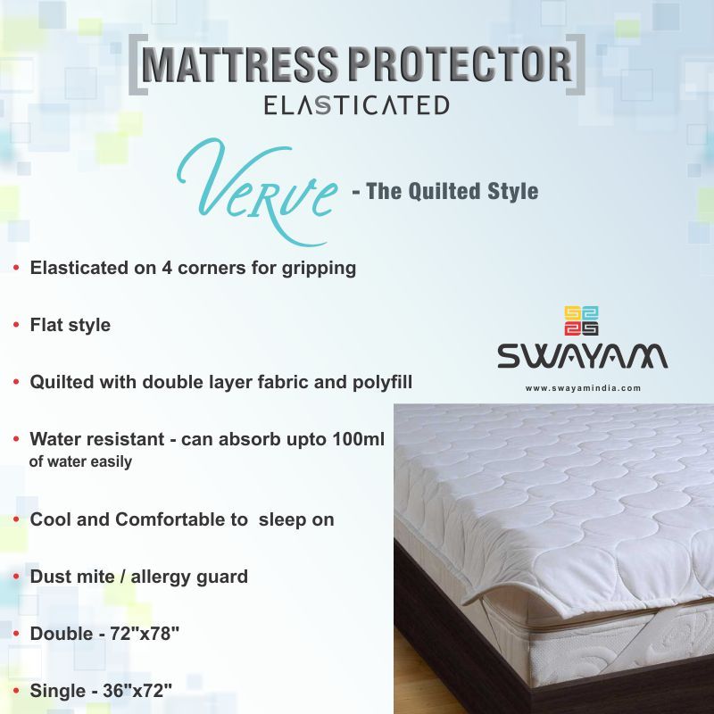 Verve Mattress Protector-Quilted and Water Resistant
