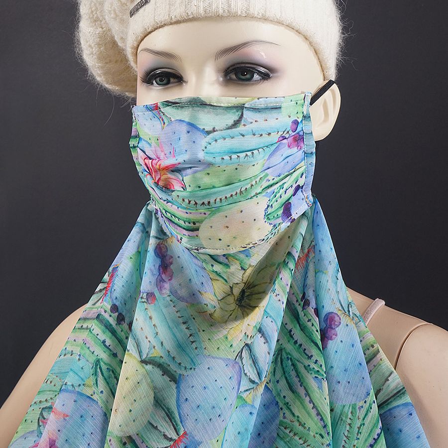 Colorful Scarf Mask