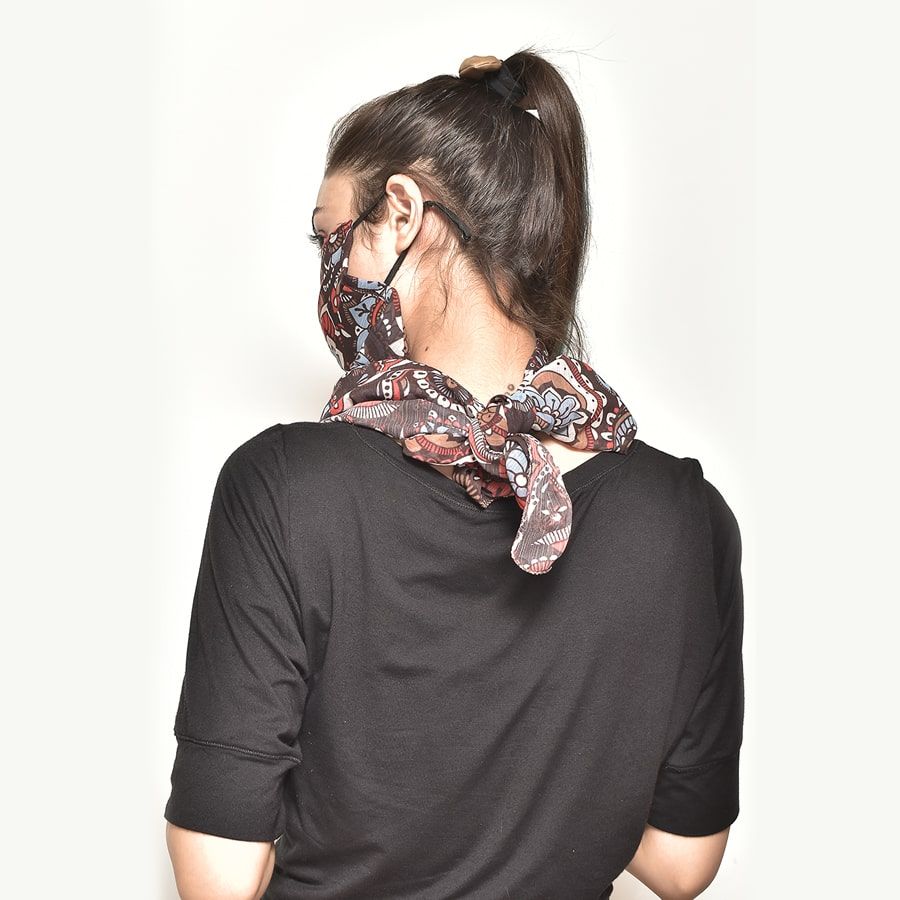 Aesthetic Security Scarf Mask-5115