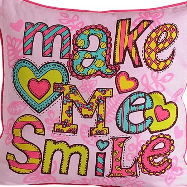 Make Me Smile Teens Cushion Covers-154
